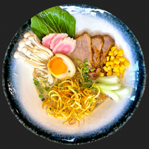 Ramen tonkotsu z karkówką